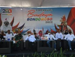 Dandim 0822 Hadiri Karnaval Budaya Bondowoso