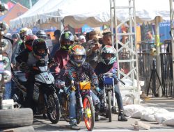 Kapolres Ngawi AKBP Dwiasi Wiyatputera, Membuka Secara Resmi Drag Bike Cup (DBC) 2022