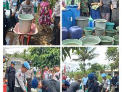 Pemberian Bantuan Air Bersih Ini Disambut Baik Oleh Warga Desa Putukrejo Malang