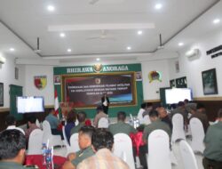 Kodim 0825 Laksanakan Kegiatan Pembinaan dan Komunikasi Pejabat Intel atau Pam TNI