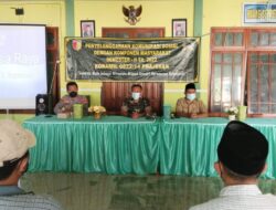 Jalin Silaturahmi, Koramil 0822/14 Prajekan Gelar Komunikasi Sosial Dengan Komponen Masyarakat