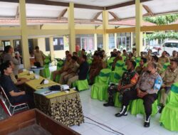 Polres Bondowoso Sosialisasikan Wawasan Kebangsaan kepada Perangkat Desa