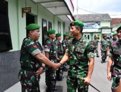 Ini Pesan Danrem 083/Bdj Pada Saat Kunjungan Ke Kodim 0822 Bondowoso