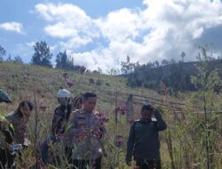 Antisipasi Karhutla di Area Perhutani, Forkopimda Bondowoso Turun Gunung