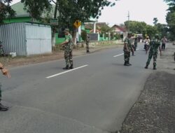 Sinergitas Koramil Bersama Polsek Serta Kecamatan Maesan, Dapat Memberikan Rasa Aman Dan Nyaman Kepada Masyarakat