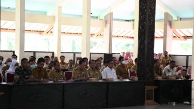 Dandim 0822 Bondowoso Pimpin Rakor Kesiapsiagaan Menghadapi Erupsi Gunung Berapi