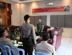 Dandim 0822 Sambut Hangat Kedatangan Anggota Bintara Baru Polres Bondowoso