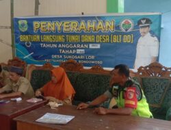 Babinsa Koramil Sukosari Laksanakan Pendampingan Penyaluran BLT DD Tahun 2023