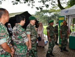 Dandim 0822 Bondowoso Kunjungi Bazar Murah Ramadhan