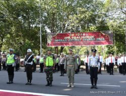 Dandim 0822 Bondowoso Hadiri Apel Gelar Pasukan Operasi Ketupat 2023