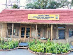 Pos Pelayanan Mudik Unik Bergaya Klasik di Bondowoso, Sedia Kopi dan Takjil Gratis