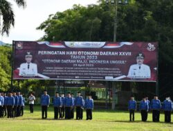 Dandim 0822 Bondowoso Menghadiri Upacara Peringatan Hari Otonomi Daerah Ke XXVII