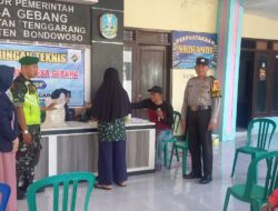 Babinsa Koramil 0822/04 Tenggarang Bondowoso Salurkan Bantuan Pangan BAPANAS