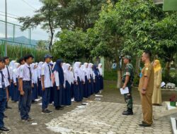 Tak Hanya Kegiatan Fisik Satgas TMMD 116 Bondowoso Mengajar Di Sekolah