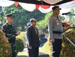 Dandim 0822 Bondowoso Hadiri Launching Program Polisi RW Tingkat Polres Bondowoso