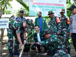 Kodim 0822 Bondowoso Dalam Kegiatan TMMD ke 116, Sebagai Dansatgas Pada Giat Non Fisik dan Tinjau SAS Fisik Sudah Terlaksana Mei 2023
