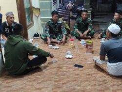Komsos Mantapkan Kemanunggalan TNI-Rakyat di Lokasi TMMD 116 Bondowoso
