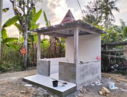 Target Pembangunan Pos Kamling Warga dan Satgas TMMD 116 Bondowoso