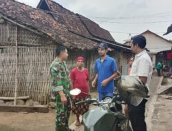 Mewujudkan Keakraban, Babinsa Paguan Komsos Dengan Warga Binaan