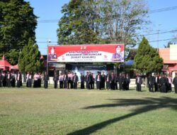 Dandim 0822 Bondowoso Hadiri Apel Ketua Satkamling