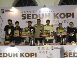 Event Kompetisi Seduh Kopi Polres Bondowoso Dinilai Mampu Bangkitkan Brand BRK