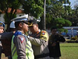 Polres Bondowoso Melaksanakan Apel Gelar Pasukan Ops Patuh Semeru 2023