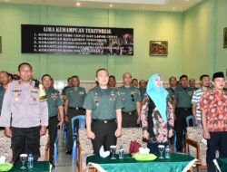 Dandim 0822 Dan Forkopimda Bondowoso Mengikuti Acara KASAD Award 2023 Secara Virtual