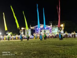 Rayakan Inaugurasi Ijen Unesco Global Geopark Depan Pemkab Bondowoso