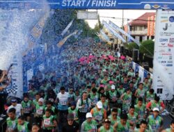 Peringati HUT Lantas, Polres Probolinggo Kota Gelar Lari Tretan Zebrun 6,8K Dengan Ratusan Runner