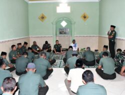 Jelang Peringatan HUT TNI Ke-78, Kodim 0822 Bondowoso Laksanakan Doa Bersama