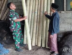 Babinsa 0822/05 Pakem Melaksanakan Peninjauan UMKM Warga Sekitar