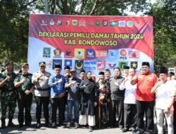 Pj Bupati Bondowoso, ikuti Apel Gelar 0PS Mantap Brata dan Simulasi Sispamkota