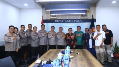 Humas Polri dan SMSI Perkuat Kolaborasi Wujudkan Pemilu Damai
