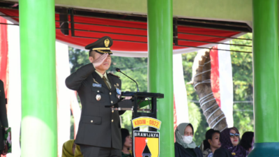 Dandim 0822 Bondowoso Pimpin Upacara Peringatan HUT TNI Ke-78
