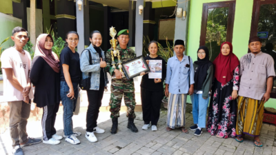 Koramil 0822/16 Babinsa Cermee, Serma Abd Haris Terima Penghargaan