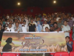 Pj Bupati Bondowoso Bersama Forkopimda Tonton Film Inspiratif, Aku Rindu