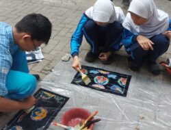 Batik Lintang Malang Dampingi 800 Murid SMPN 1 Pandaan Pasuruan Lestarikan Batik Tulis