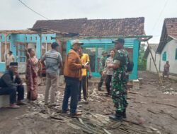 Akibat Hujan di Sertai Angin Puting Beliung Puluhan Atap Rumah Rusak Parah