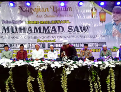 Danramil 0822/11 Tapen Hadiri Pengajian Umum dan Sholawat Bersama di Samba