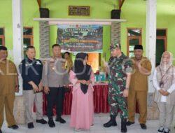 Dandim 0822 Bondowoso Hadiri Operasi Pasar Murah di Desa Bajuran Cermee