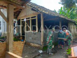 Kodim 0822 Bondowoso Laksanakan Program Rumah Tidak Layak Huni di 7 Kecamatan