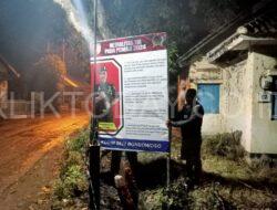 Menghadapi Pemilu 2024, Jajaran Kodim 0822 Bondowoso Pasang Banner Netralitas TNI