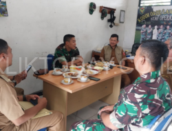 Komandan Kodim 0422 Lampung Barat Gelar Komsos Bersama Pemerintah Daerah.