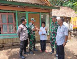 Penyaluran Bantuan Sembako dari Pangdam V Brawijaya melalui Babinsa Kodim 0822 Bondowoso