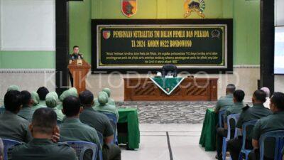 Dandim 0822 Bondowoso Tegaskan, Netralitas TNI Tidak Bisa Ditawar