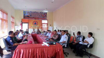 Dandim 0822 Bondowoso Hadiri Rakor FGD dalam Rangka Penyusunan Rencana Kontinjensi Bencana Alam Banjir Bandang