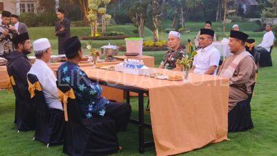 Coffe Morning Forkopimda bersama Pengasuh Ponpes Al Ishlah, Ciptakan Suasana Kondusif Pasca Pemilu 2024