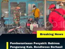 Pemberantasan Penyakit: Babinsa Pengarang Berhasil Gelar Fogging di Desa Pengarang