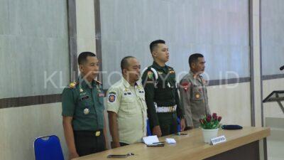 Dandim 0822 Bondowoso Hadiri Rapat Koordinasi Kesiapan Operasi Ketupat Semeru 2024