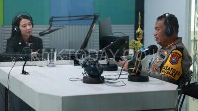 Polda Jatim Gelar Dialog Pagi Antisipasi Polri Ciptakan Kondusifitas Kamtibmas Lebaran 2024